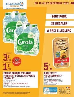 Prospectus promotionnel E.Leclerc Express valable à partir du 16/12/2025