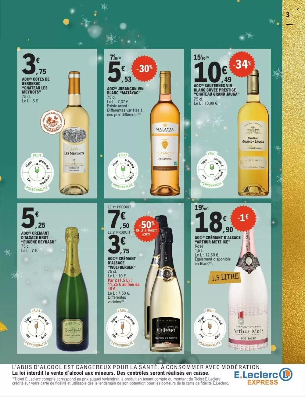 Prospectus promotionnel E.Leclerc Express valable à partir du 16/12/2025 - Page 3.