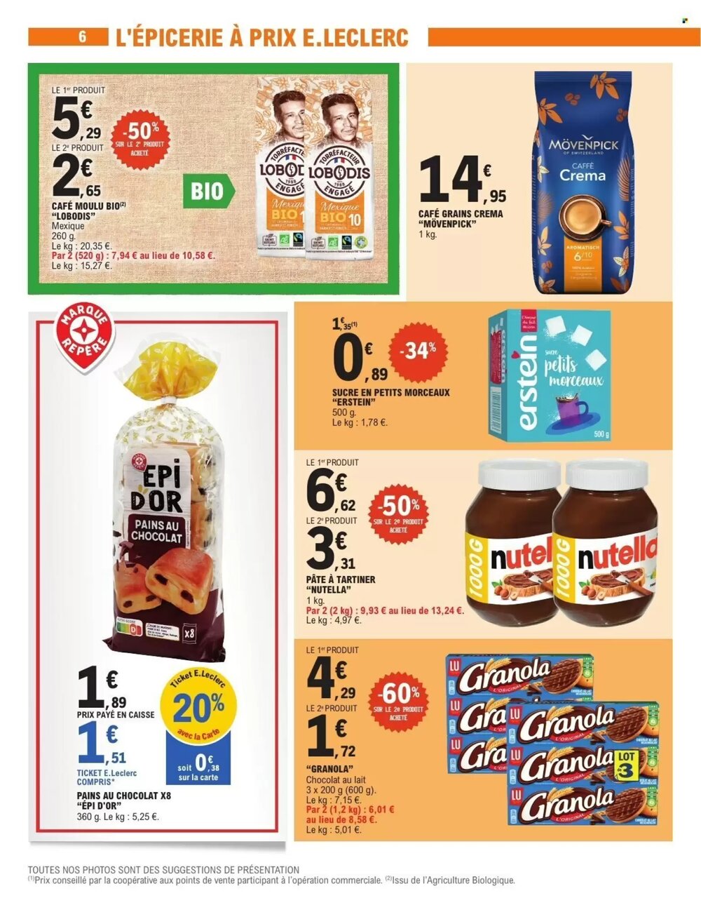 Prospectus promotionnel E.Leclerc Express valable à partir du 16/12/2025 - Page 6.