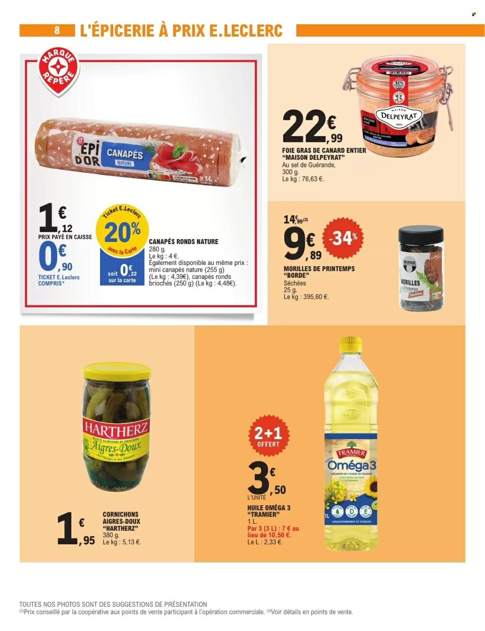 Prospectus promotionnel E.Leclerc Express valable à partir du 16/12/2025 - Page 8.