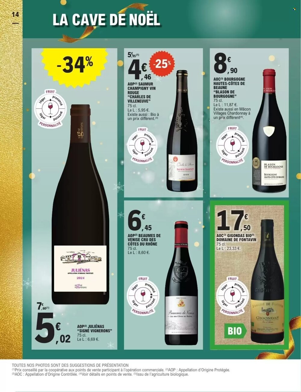 Prospectus promotionnel E.Leclerc valable à partir du 16/12/2025 - Page 14.