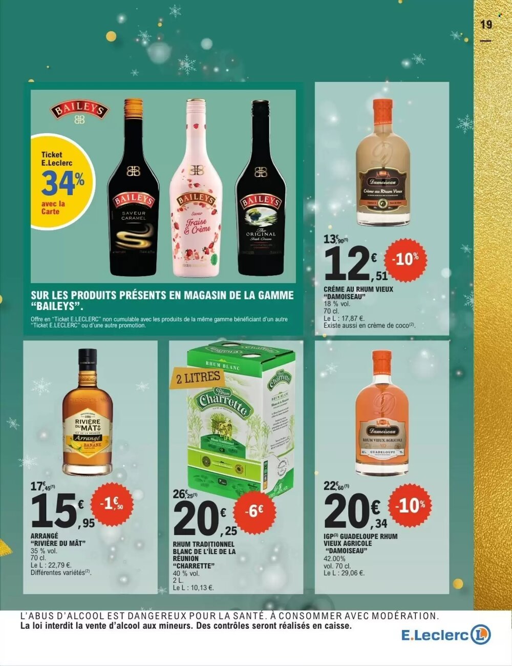 Prospectus promotionnel E.Leclerc valable à partir du 16/12/2025 - Page 19.