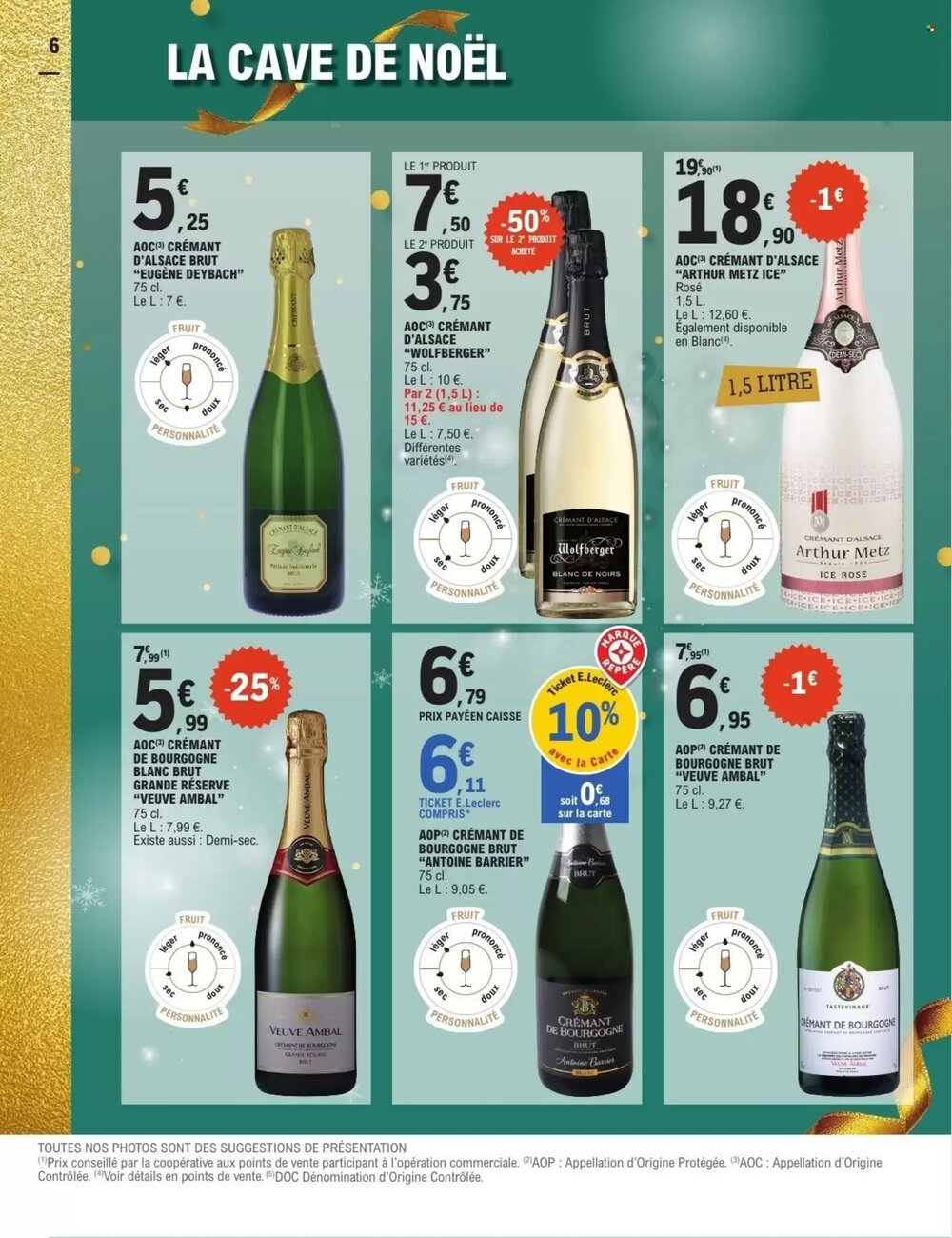Prospectus promotionnel E.Leclerc valable à partir du 16/12/2025 - Page 6.