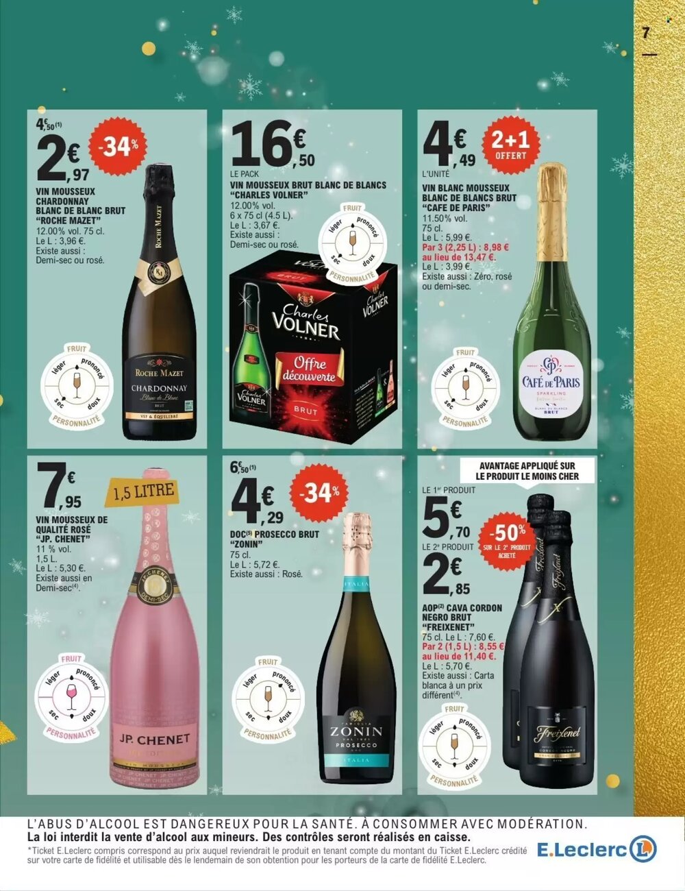 Prospectus promotionnel E.Leclerc valable à partir du 16/12/2025 - Page 7.