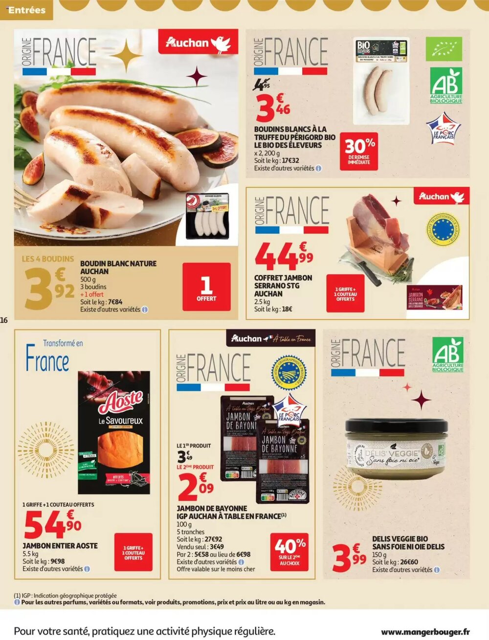 Prospectus promotionnel Auchan valable à partir du 16/12/2025 - Page 16.