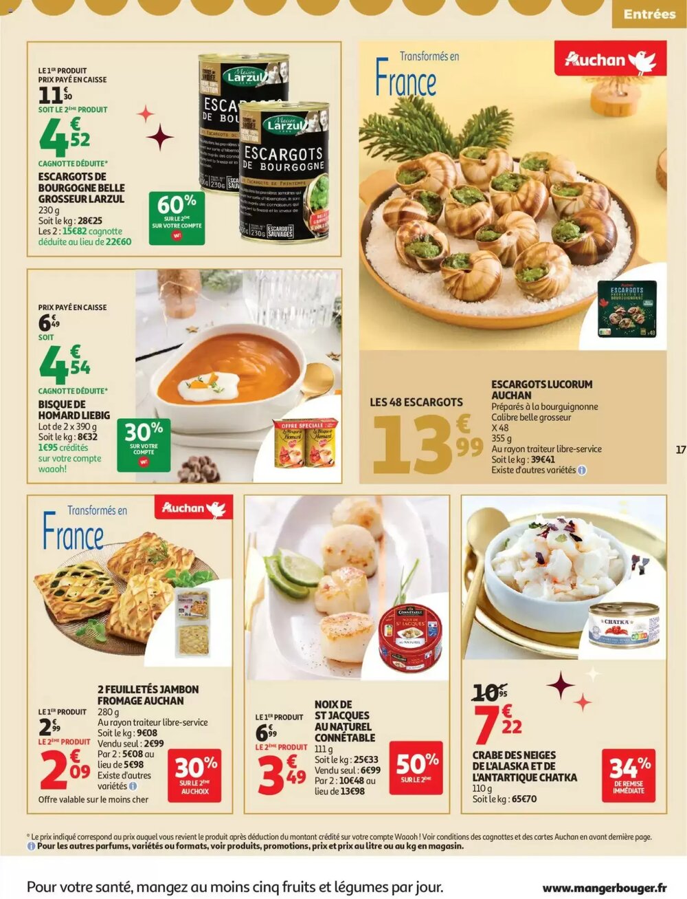 Prospectus promotionnel Auchan valable à partir du 16/12/2025 - Page 17.