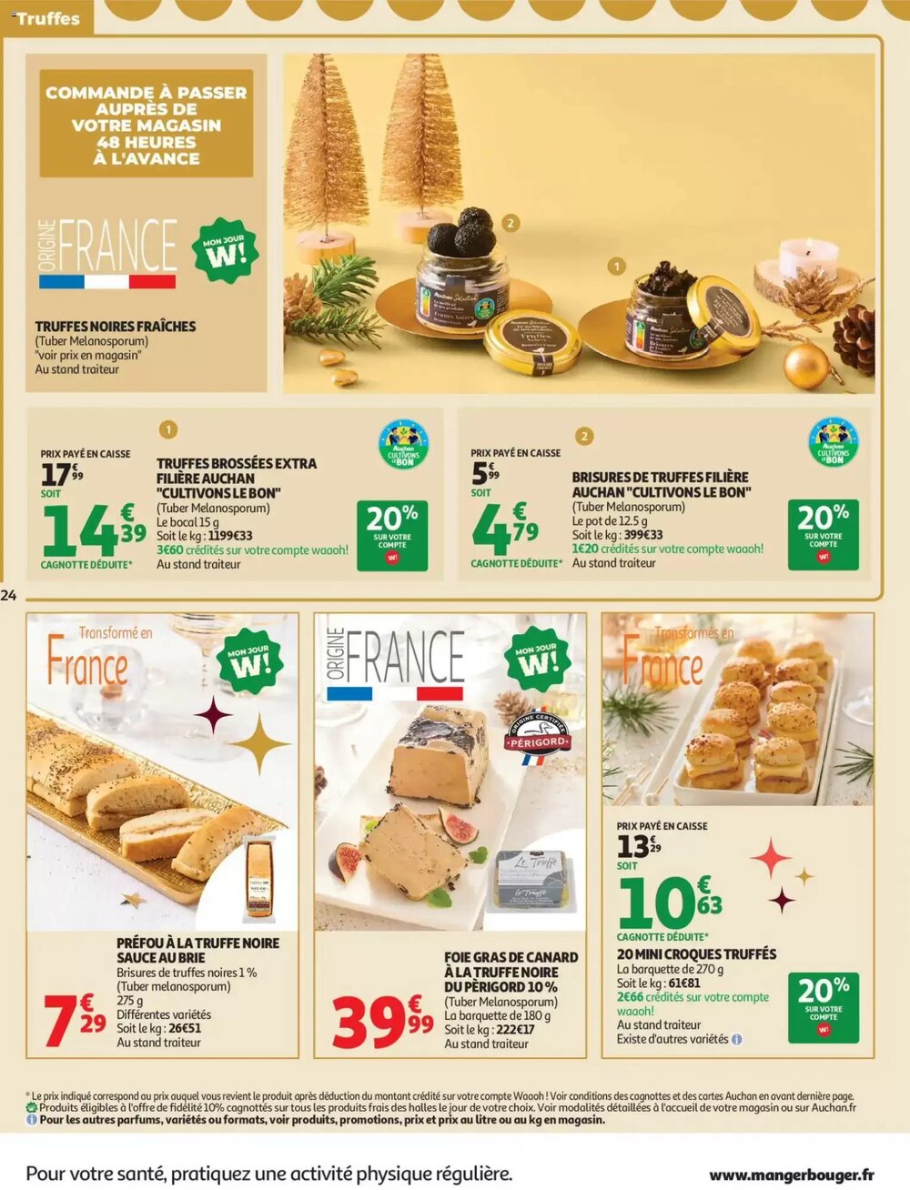 Prospectus promotionnel Auchan valable à partir du 16/12/2025 - Page 24.