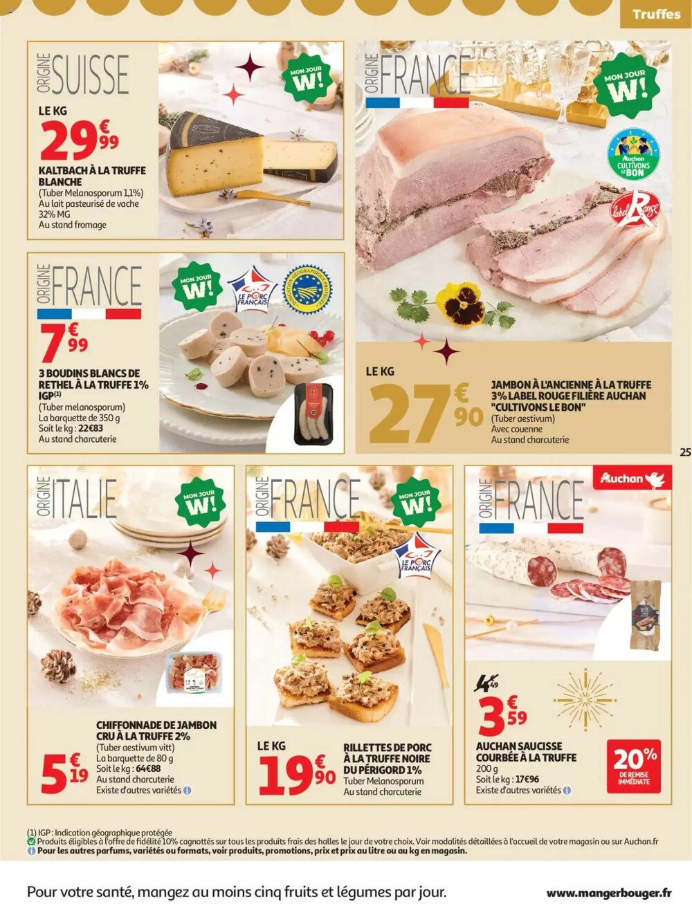 Prospectus promotionnel Auchan valable à partir du 16/12/2025 - Page 25.