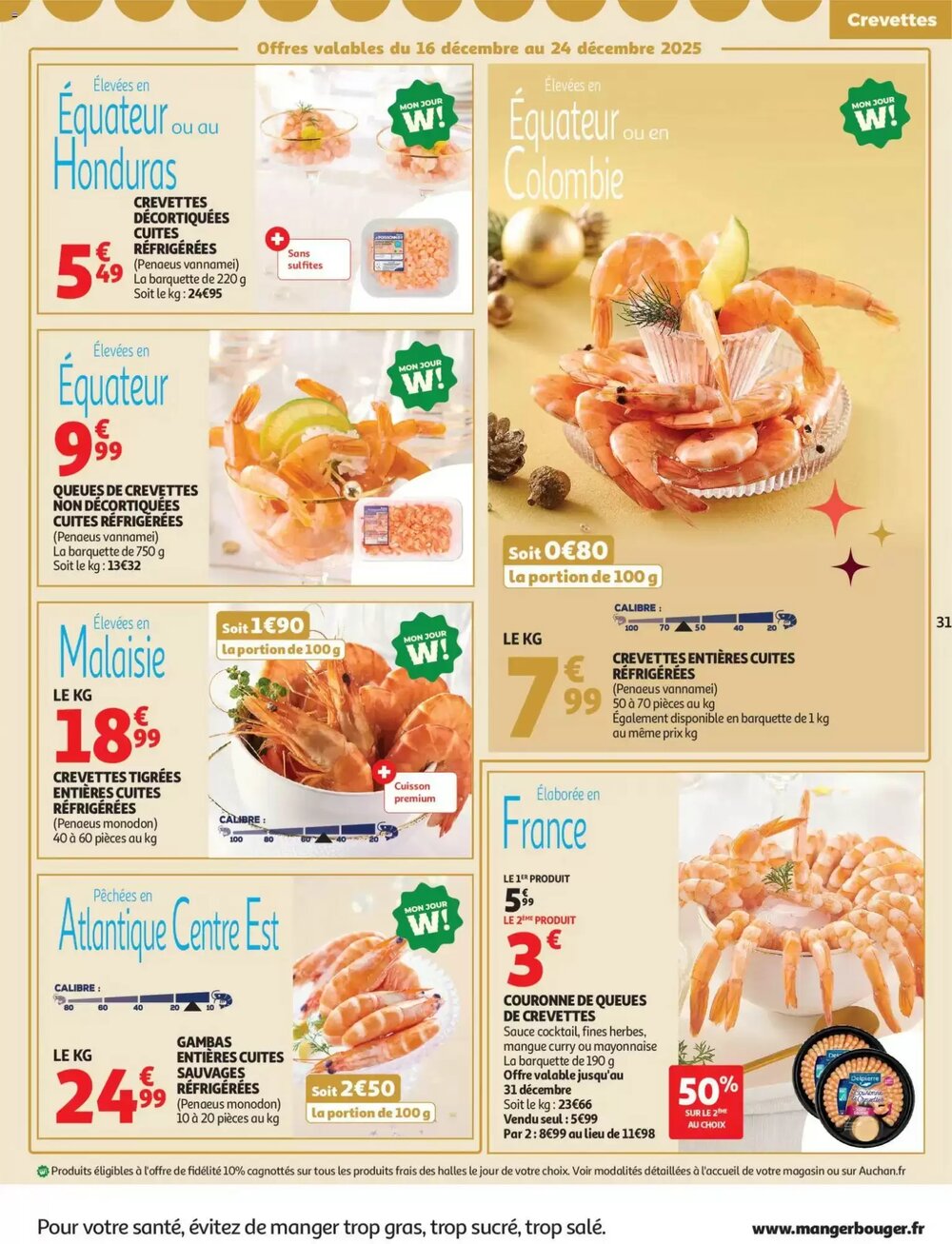Prospectus promotionnel Auchan valable à partir du 16/12/2025 - Page 31.