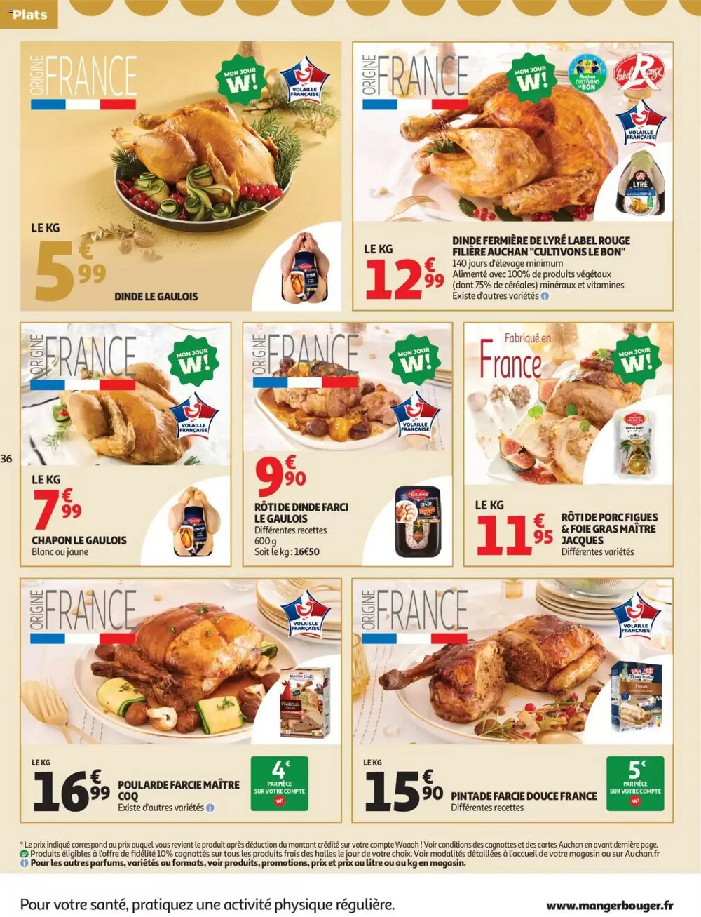 Prospectus promotionnel Auchan valable à partir du 16/12/2025 - Page 36.