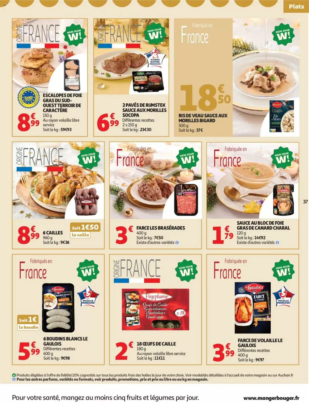 Prospectus promotionnel Auchan valable à partir du 16/12/2025 - Page 37.
