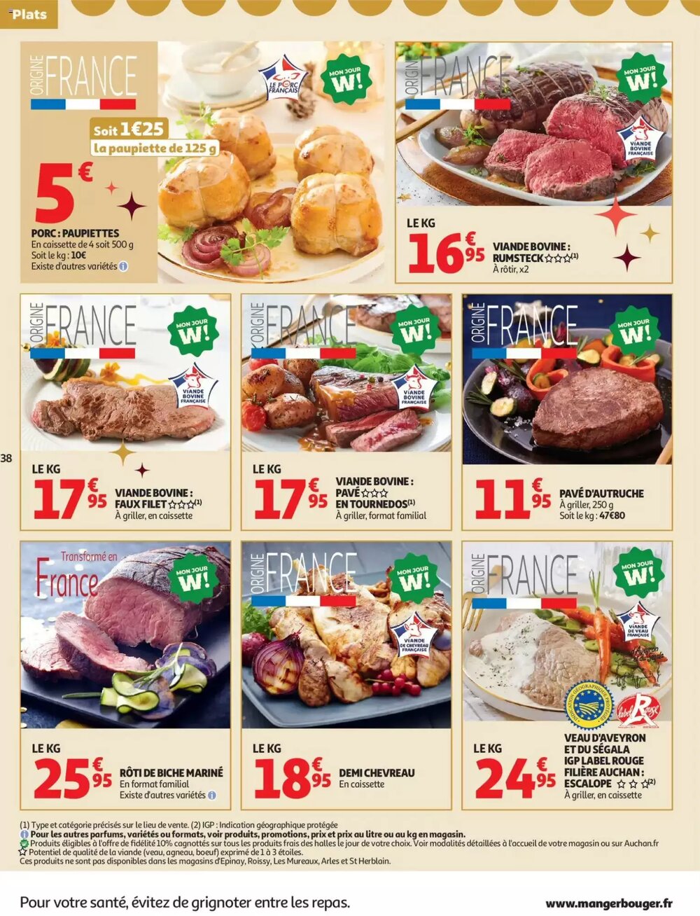 Prospectus promotionnel Auchan valable à partir du 16/12/2025 - Page 38.
