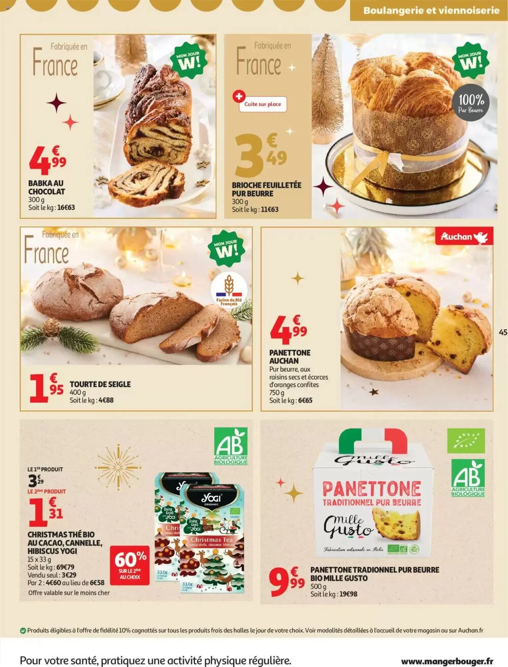 Prospectus promotionnel Auchan valable à partir du 16/12/2025 - Page 45.