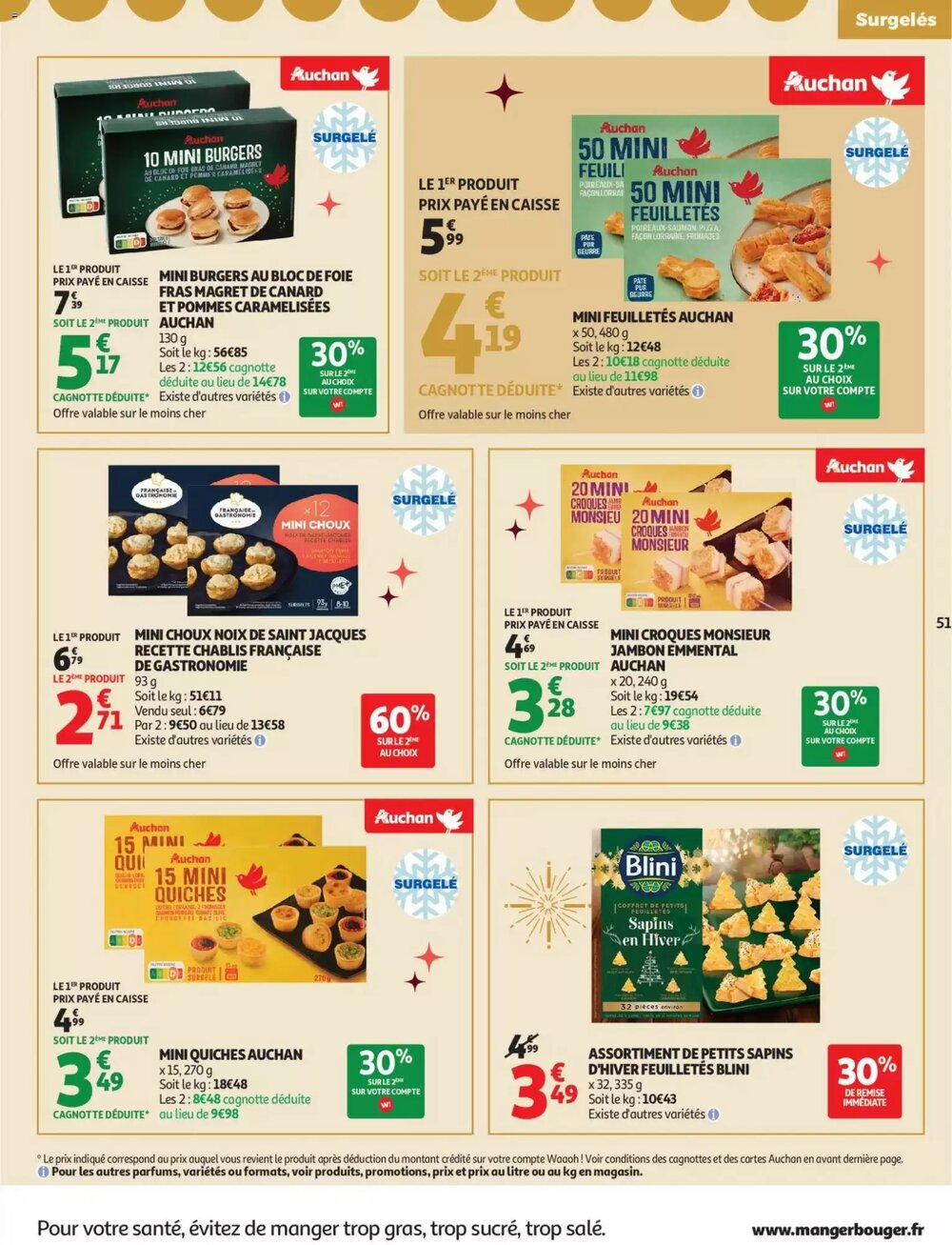 Prospectus promotionnel Auchan valable à partir du 16/12/2025 - Page 51.