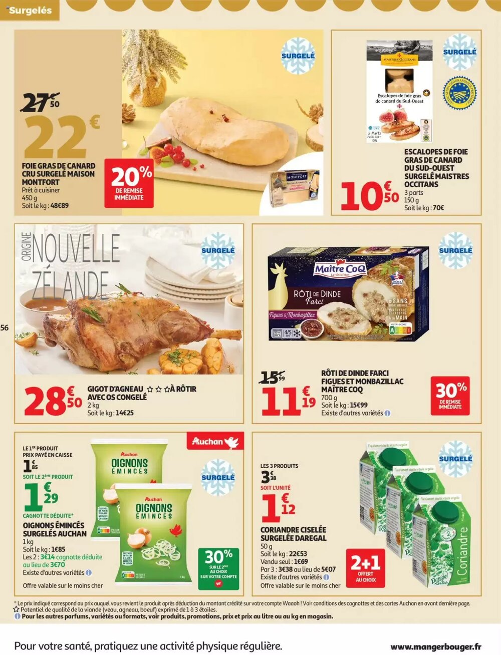 Prospectus promotionnel Auchan valable à partir du 16/12/2025 - Page 56.