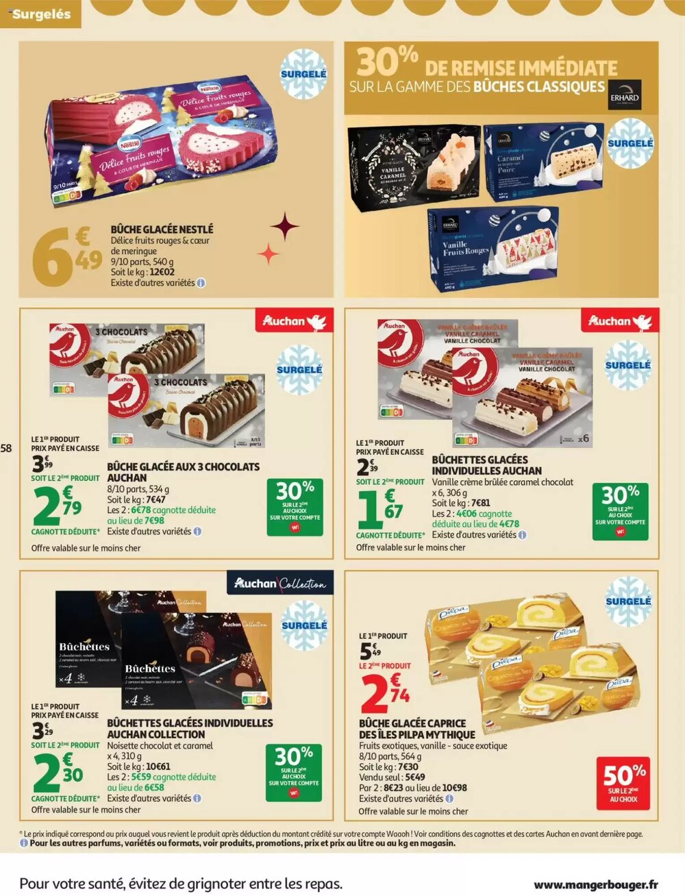 Prospectus promotionnel Auchan valable à partir du 16/12/2025 - Page 58.