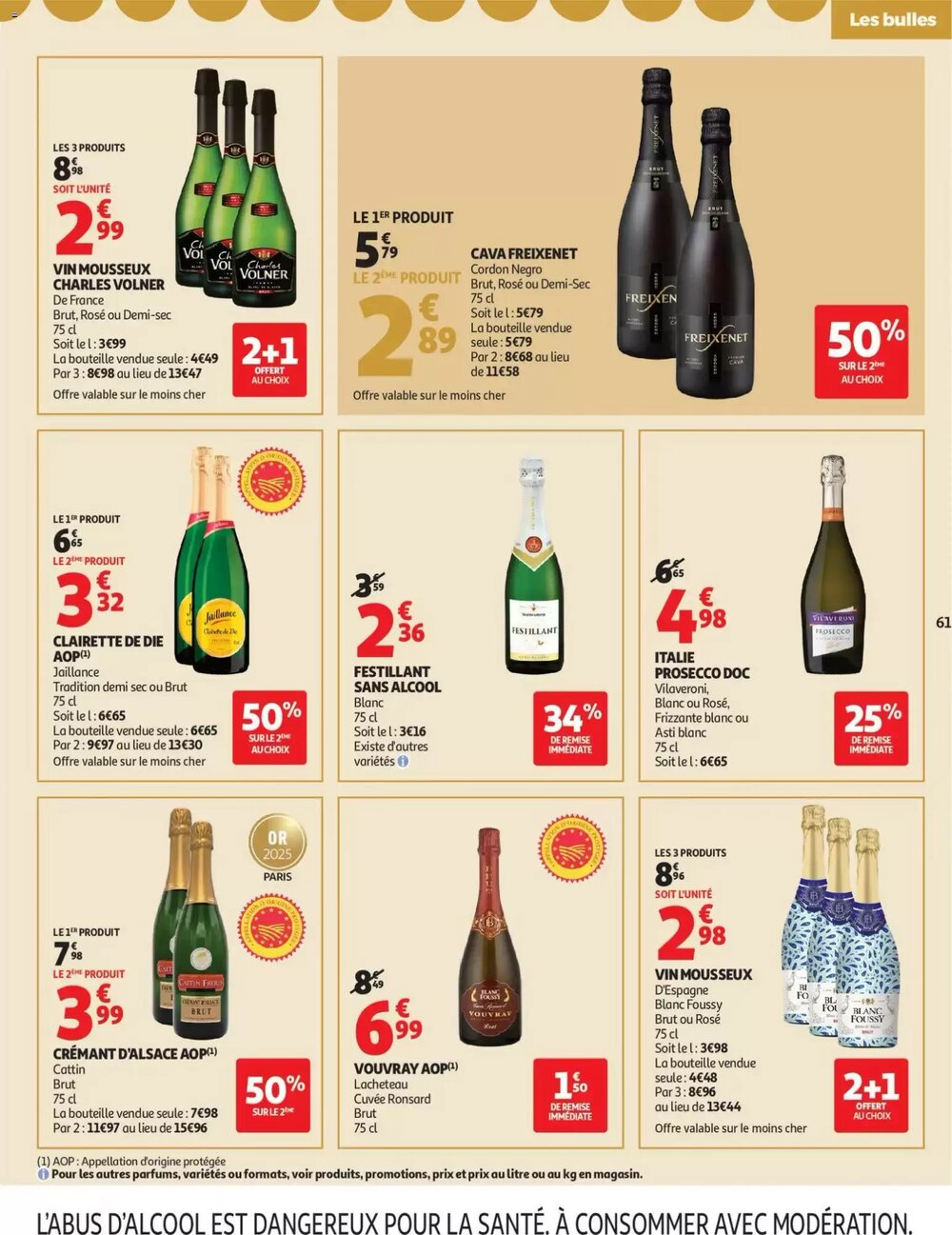 Prospectus promotionnel Auchan valable à partir du 16/12/2025 - Page 61.