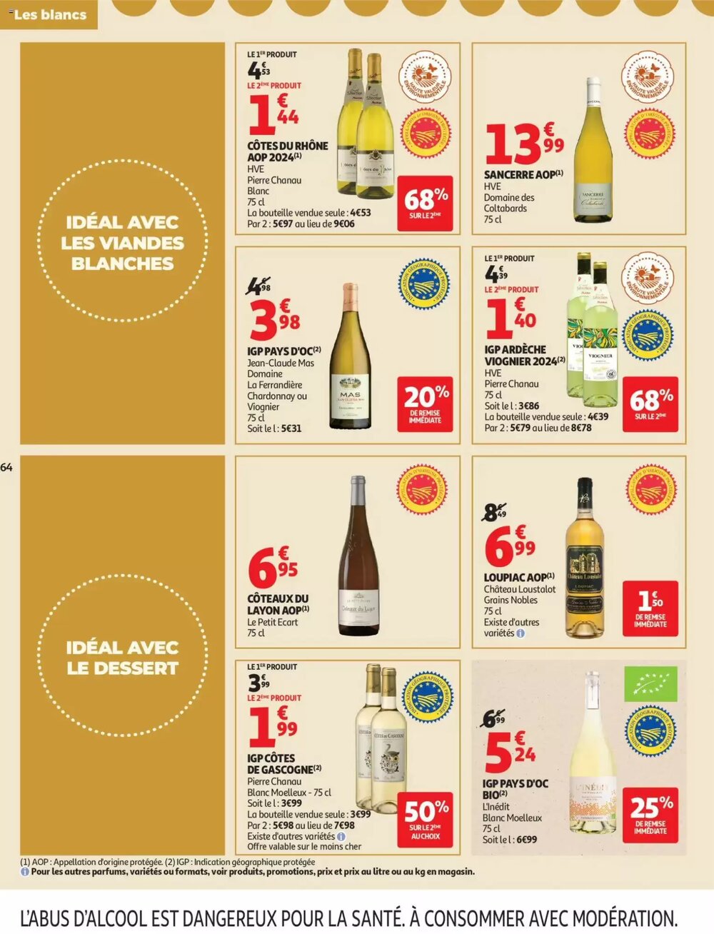 Prospectus promotionnel Auchan valable à partir du 16/12/2025 - Page 64.