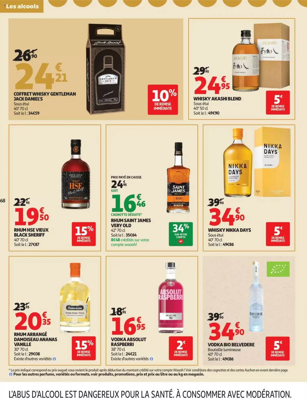 Prospectus promotionnel Auchan valable à partir du 16/12/2025 - Page 68.
