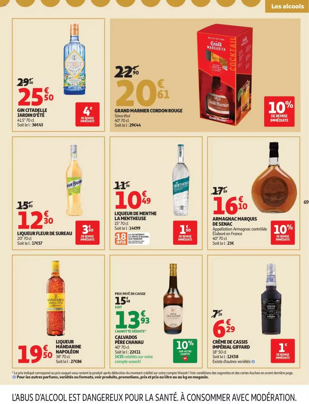 Prospectus promotionnel Auchan valable à partir du 16/12/2025 - Page 69.