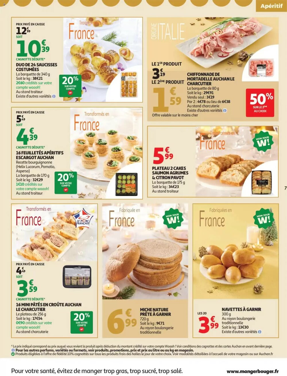 Prospectus promotionnel Auchan valable à partir du 16/12/2025 - Page 7.