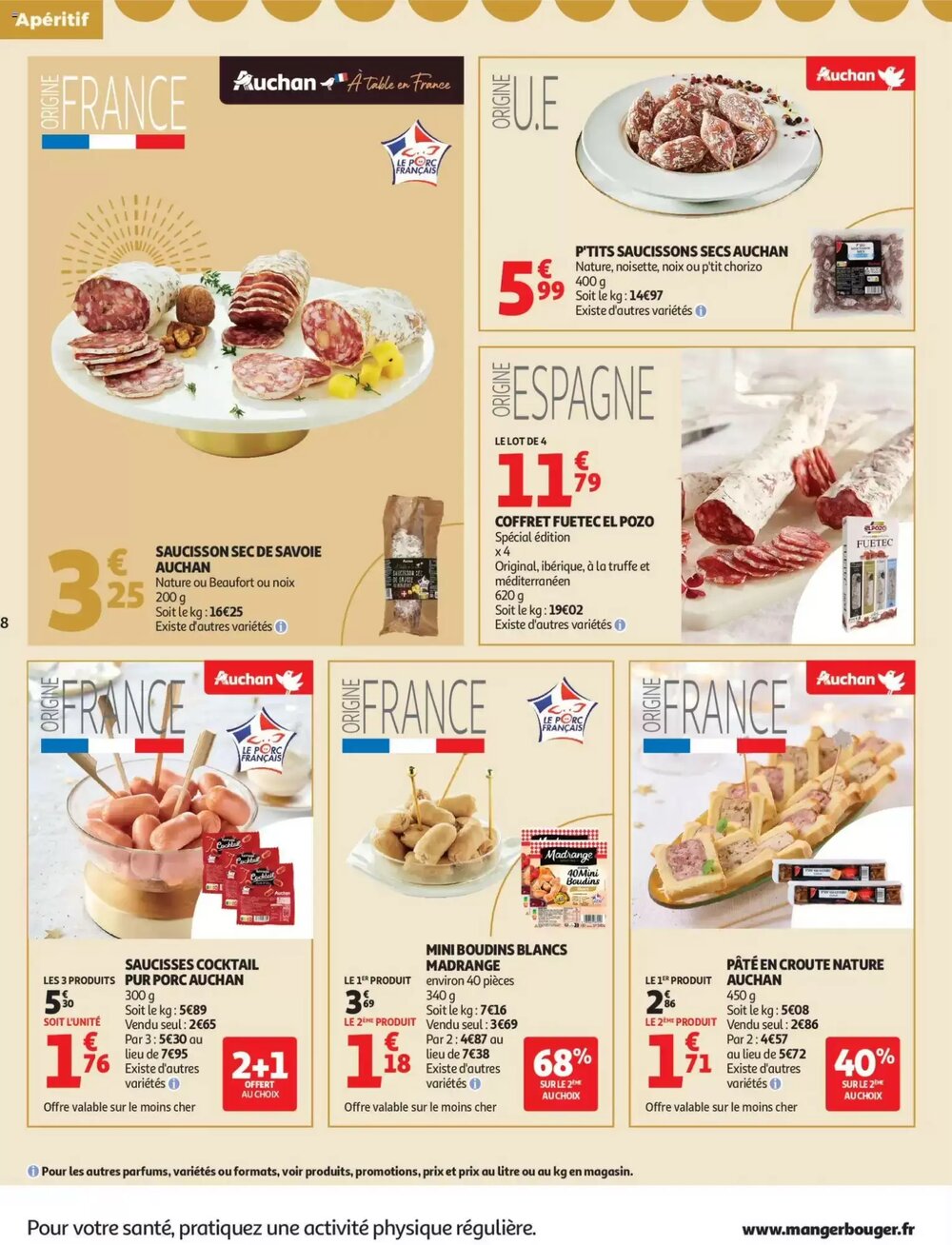 Prospectus promotionnel Auchan valable à partir du 16/12/2025 - Page 8.