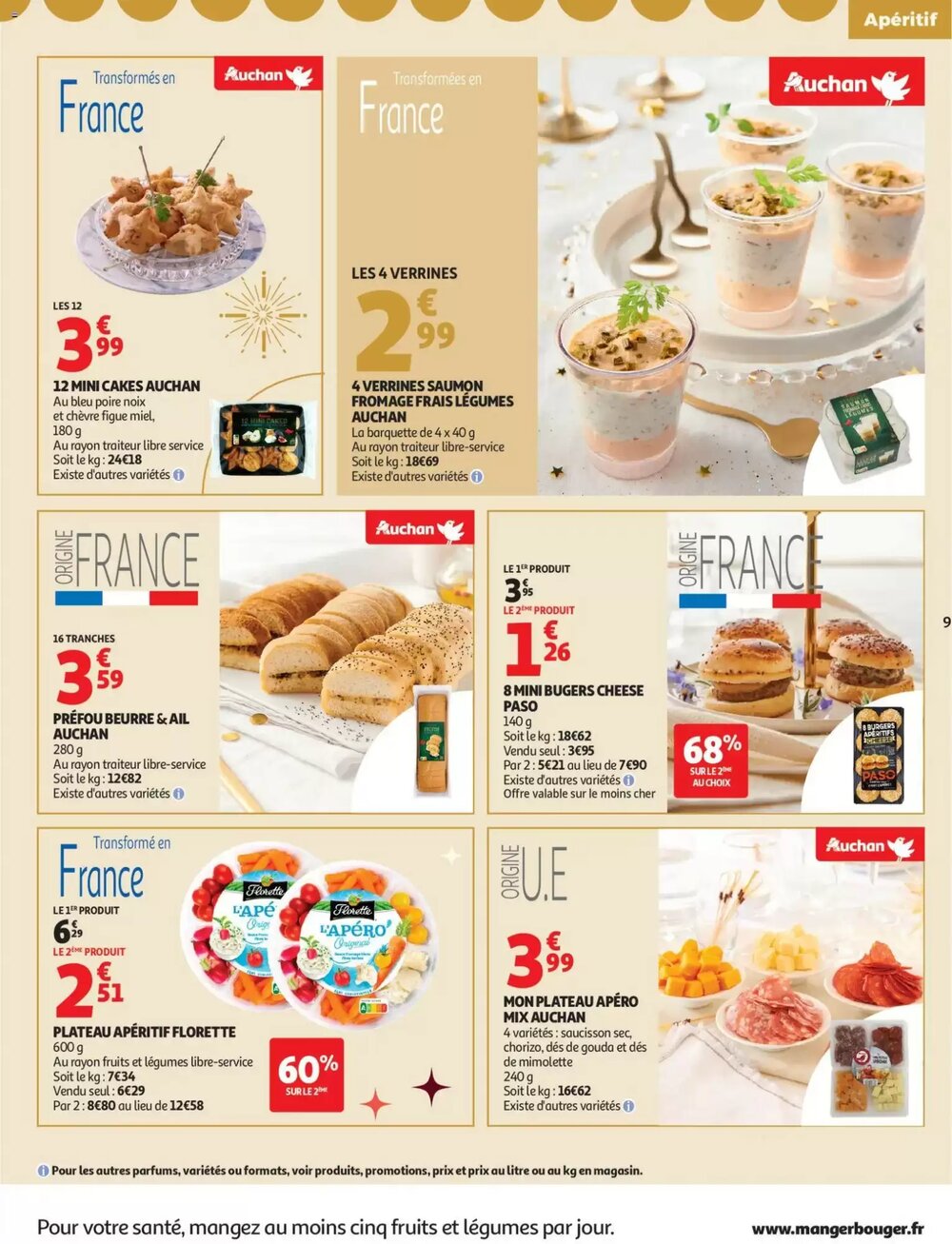 Prospectus promotionnel Auchan valable à partir du 16/12/2025 - Page 9.