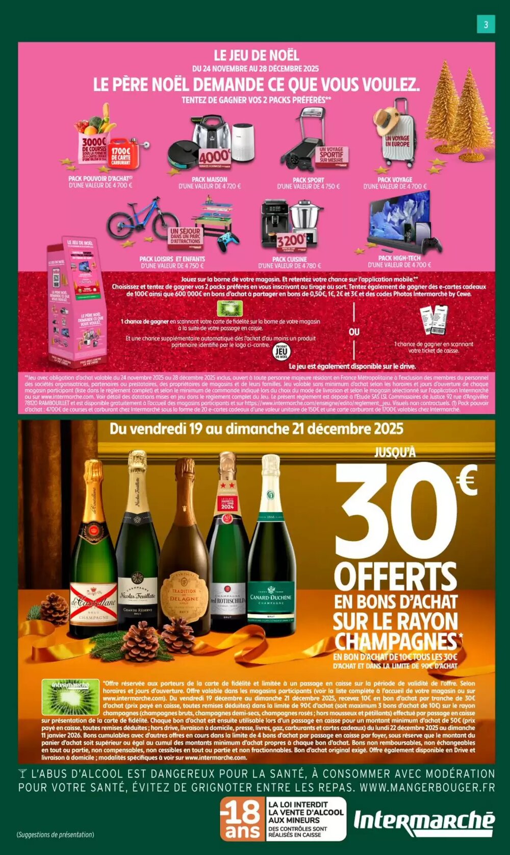 Prospectus promotionnel Intermarché valable à partir du 16/12/2025 - Page 3.