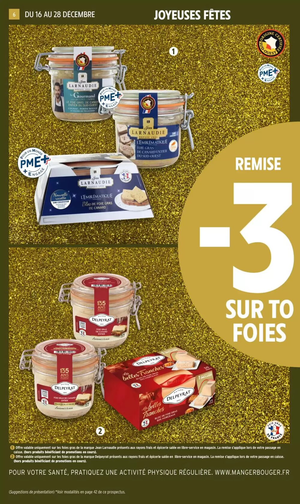 Prospectus promotionnel Intermarché valable à partir du 16/12/2025 - Page 6.