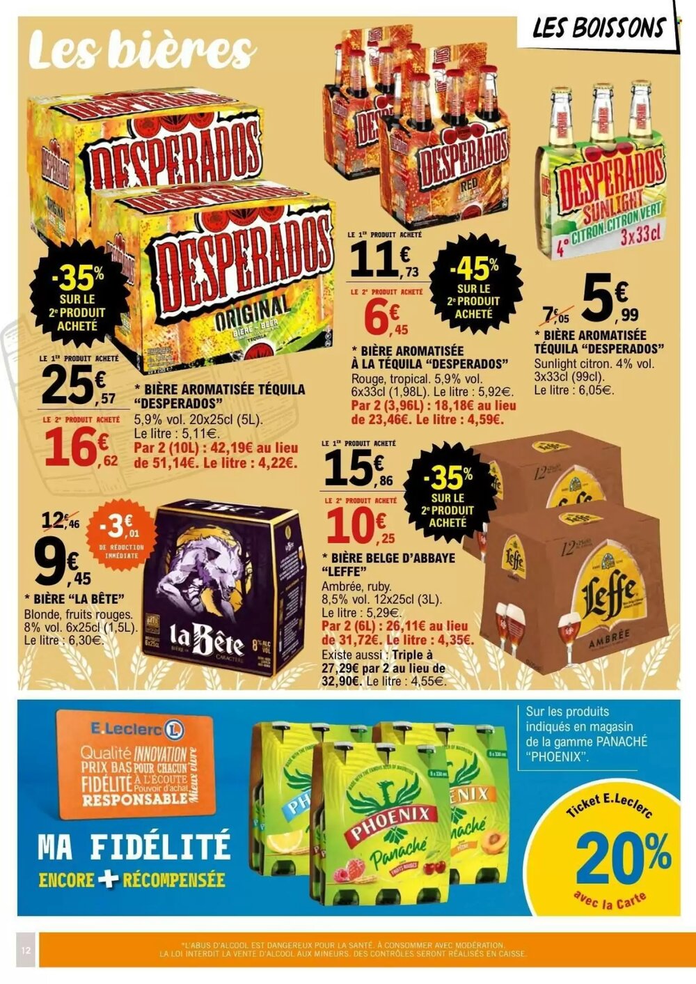 Prospectus promotionnel E.Leclerc valable à partir du 16/12/2025 - Page 12.