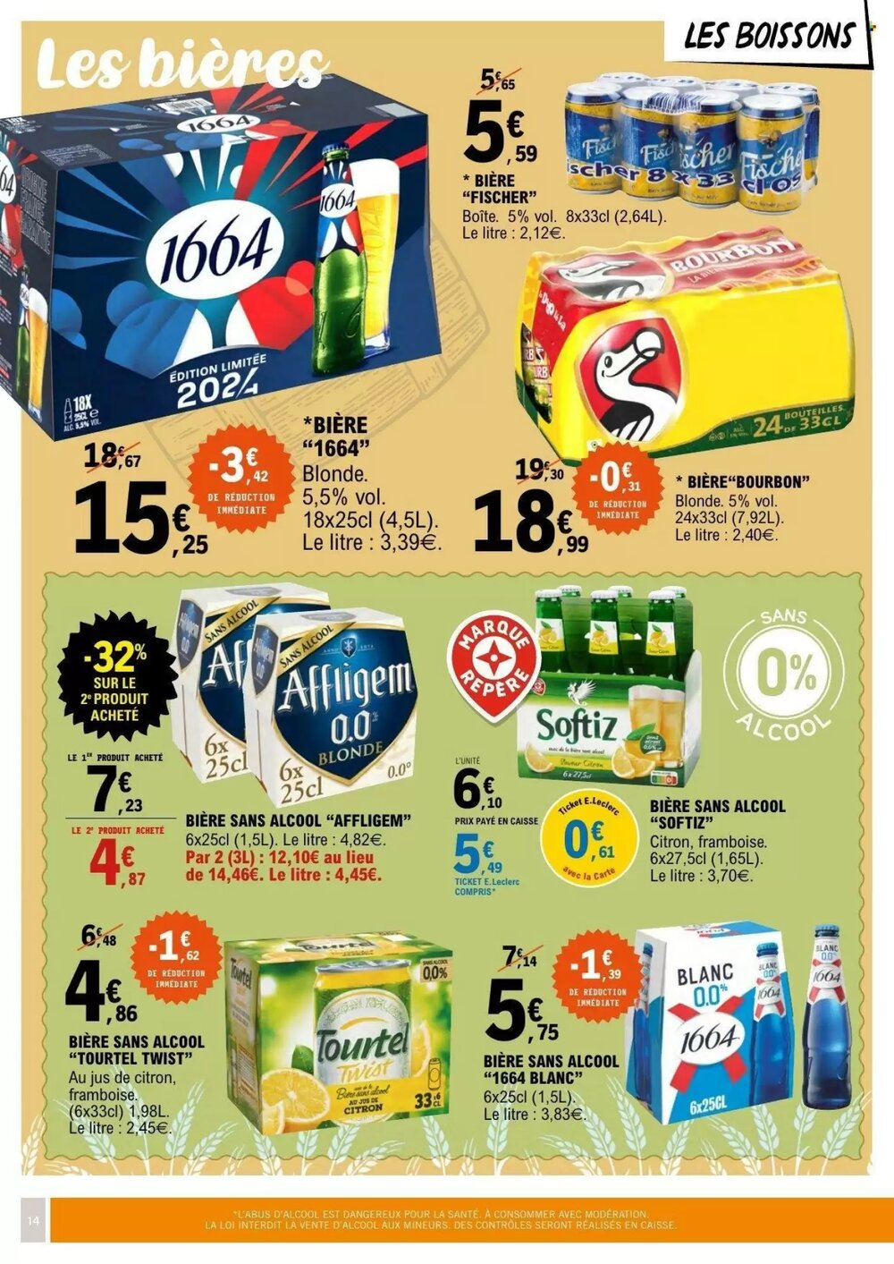 Prospectus promotionnel E.Leclerc valable à partir du 16/12/2025 - Page 14.