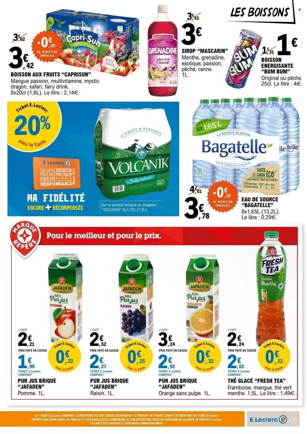 Prospectus promotionnel E.Leclerc valable à partir du 16/12/2025 - Page 17.