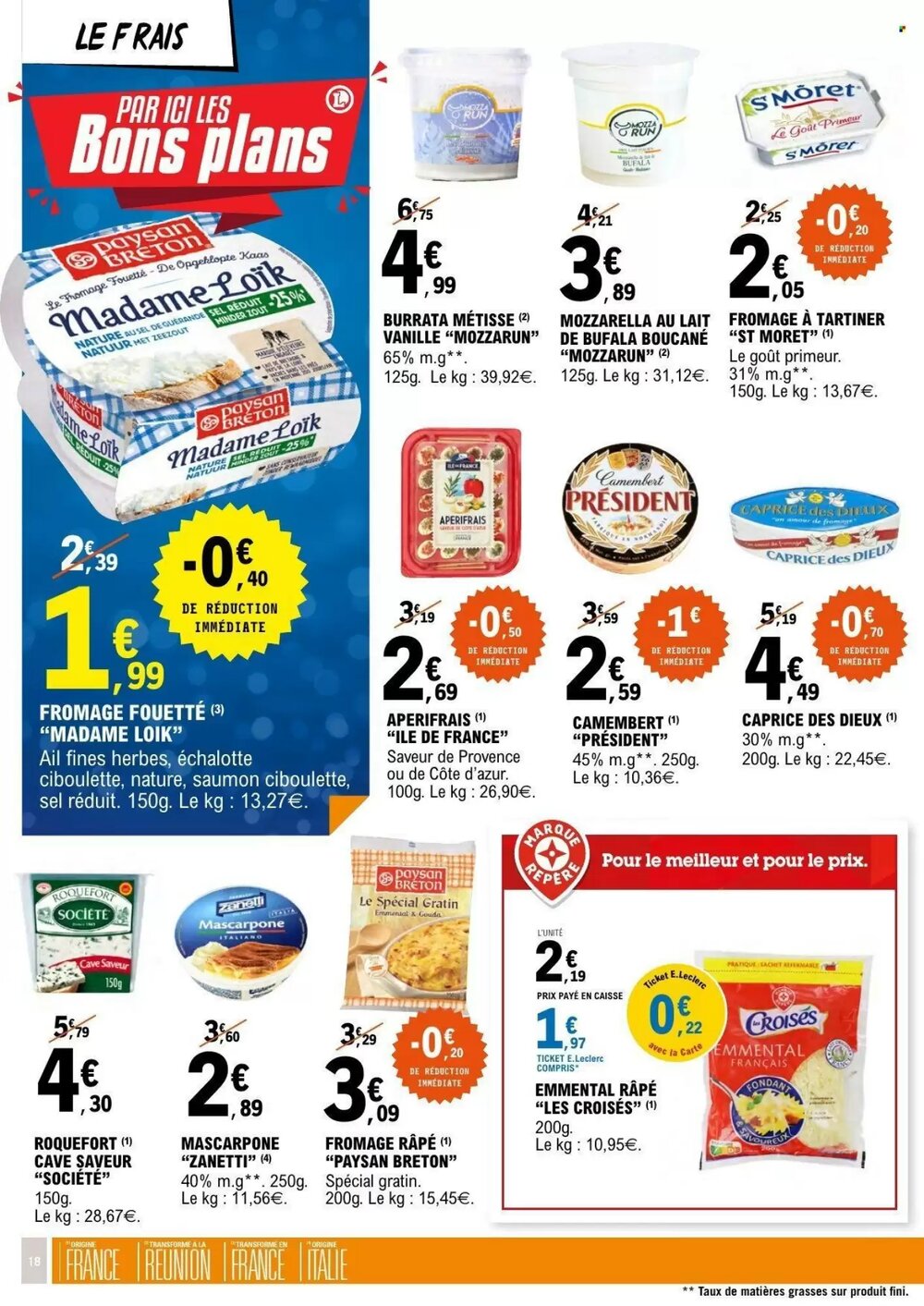 Prospectus promotionnel E.Leclerc valable à partir du 16/12/2025 - Page 18.