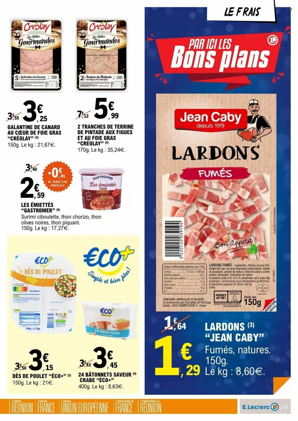 Prospectus promotionnel E.Leclerc valable à partir du 16/12/2025 - Page 21.