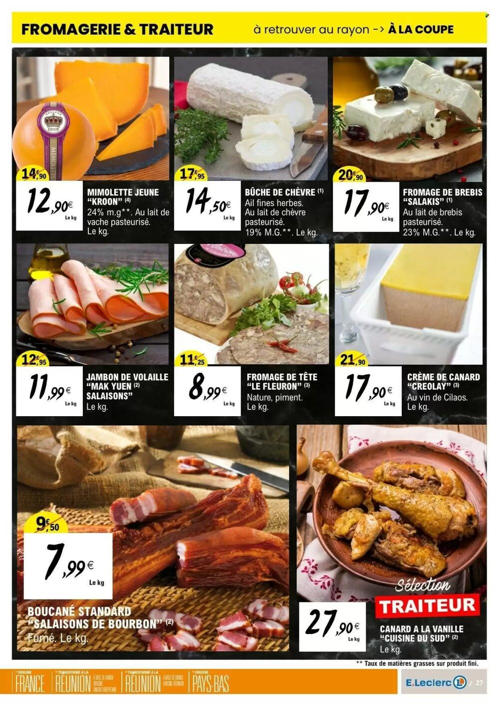 Prospectus promotionnel E.Leclerc valable à partir du 16/12/2025 - Page 27.