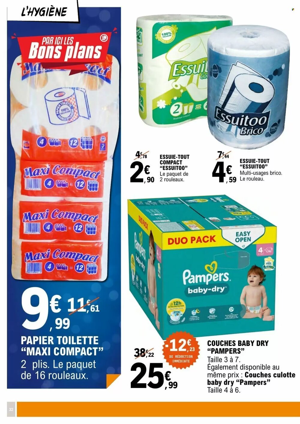 Prospectus promotionnel E.Leclerc valable à partir du 16/12/2025 - Page 32.