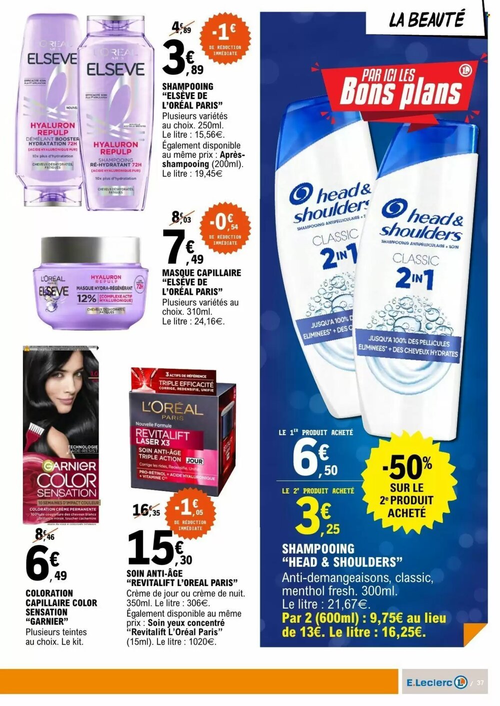 Prospectus promotionnel E.Leclerc valable à partir du 16/12/2025 - Page 37.