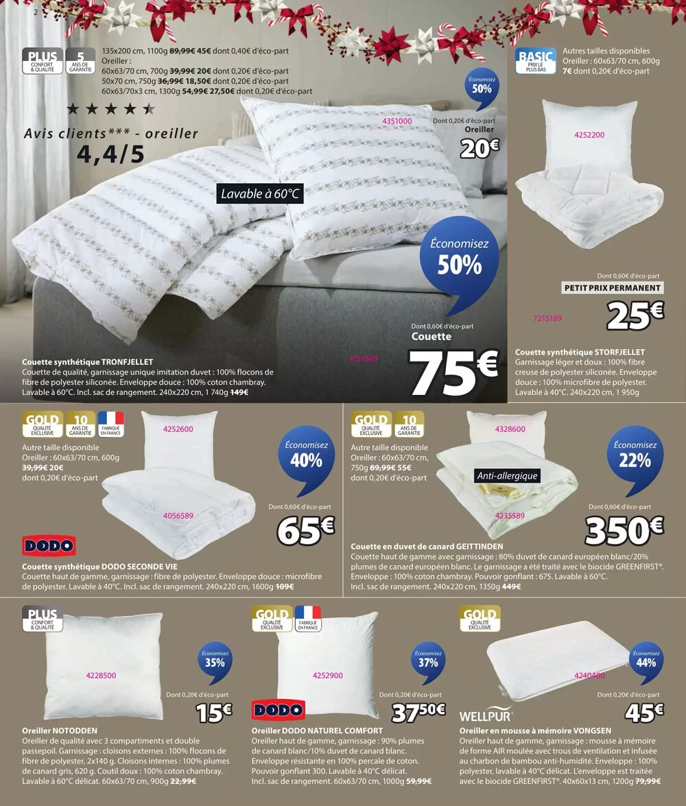 Prospectus promotionnel JYSK valable à partir du 16/12/2025 - Page 2.