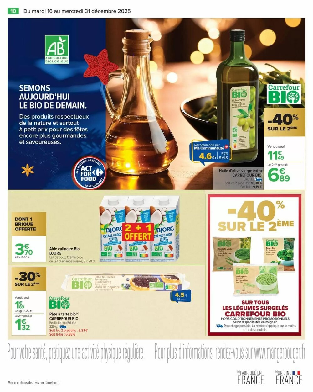 Prospectus promotionnel Carrefour valable à partir du 16/12/2025 - Page 12.