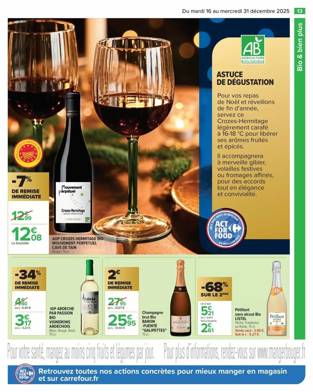 Prospectus promotionnel Carrefour valable à partir du 16/12/2025 - Page 15.