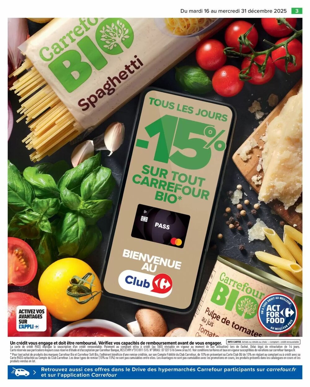 Prospectus promotionnel Carrefour valable à partir du 16/12/2025 - Page 5.