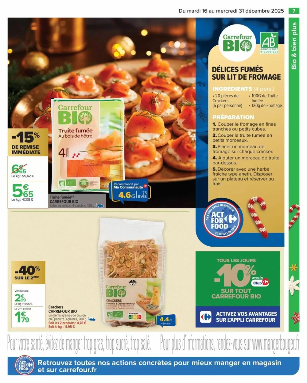 Prospectus promotionnel Carrefour valable à partir du 16/12/2025 - Page 9.