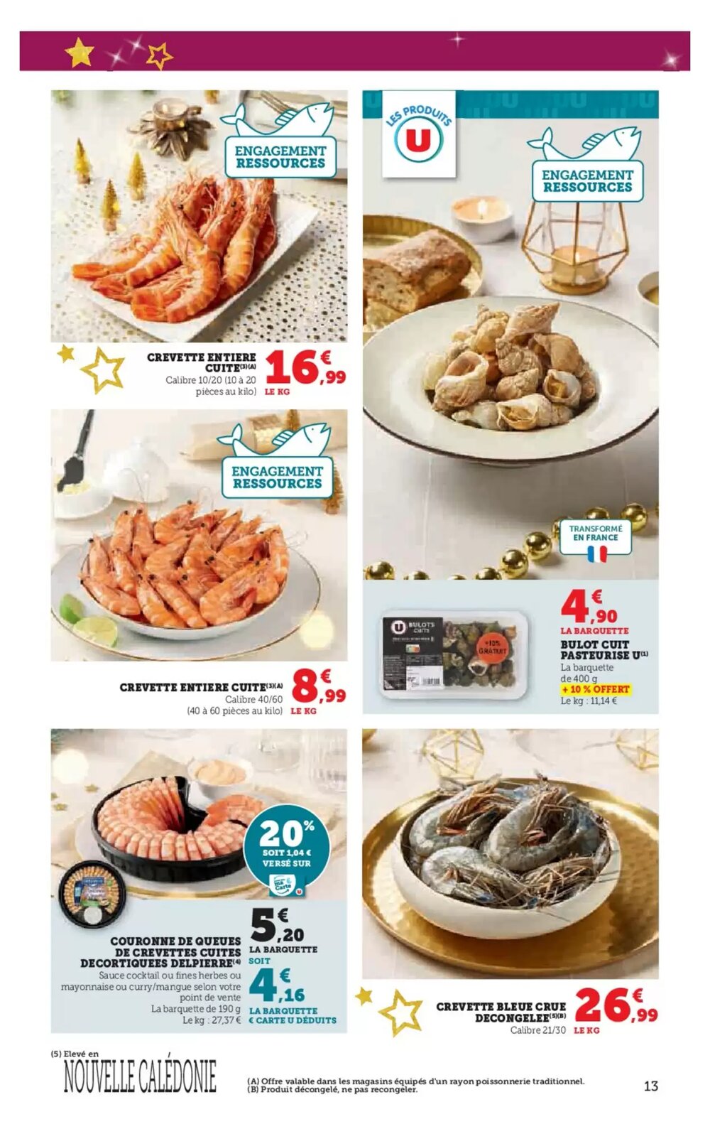 Prospectus promotionnel Super U valable à partir du 17/12/2025 - Page 13.