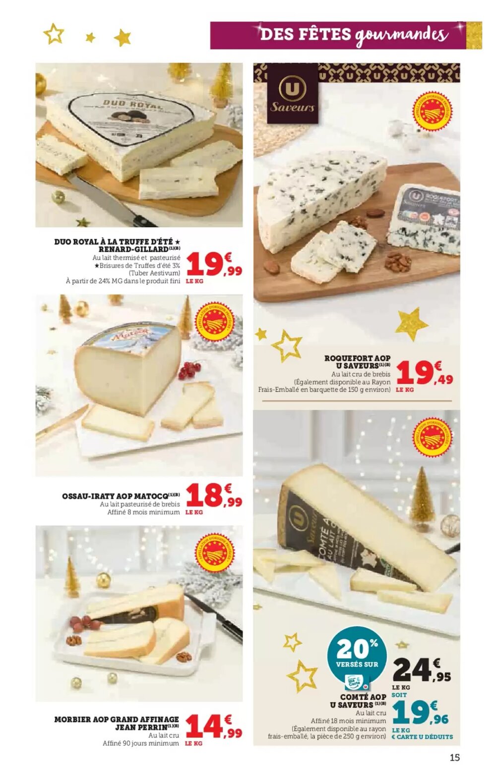 Prospectus promotionnel Super U valable à partir du 17/12/2025 - Page 15.