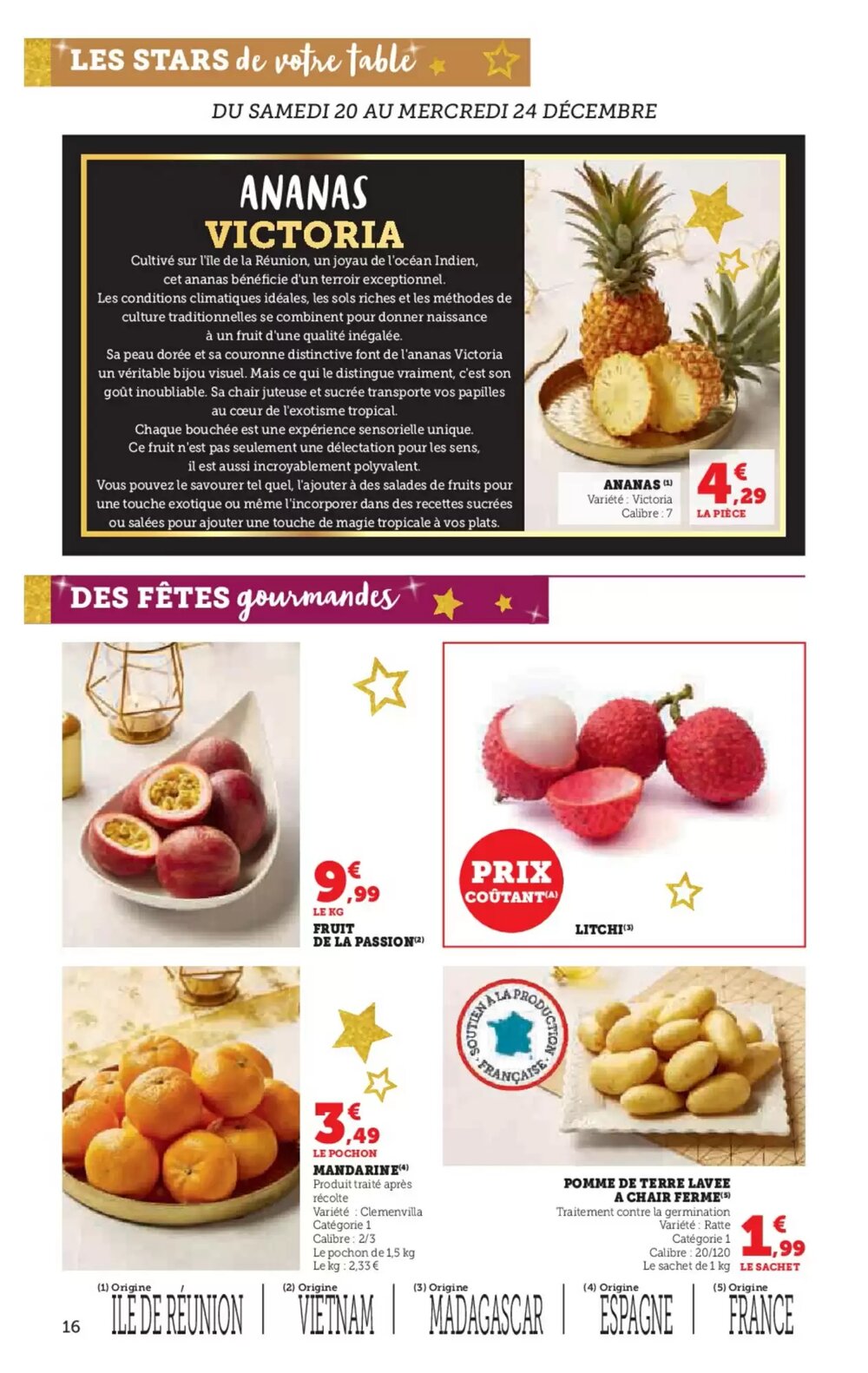 Prospectus promotionnel Super U valable à partir du 17/12/2025 - Page 16.