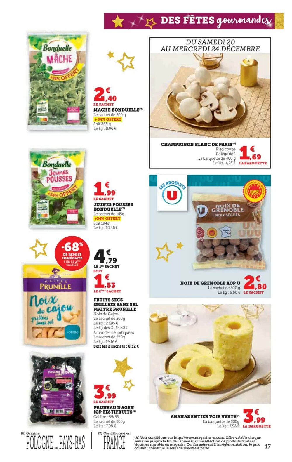 Prospectus promotionnel Super U valable à partir du 17/12/2025 - Page 17.