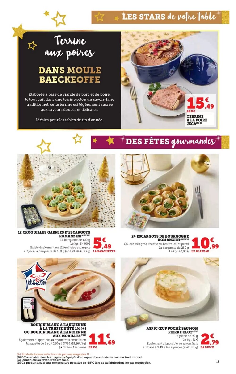 Prospectus promotionnel Super U valable à partir du 17/12/2025 - Page 5.