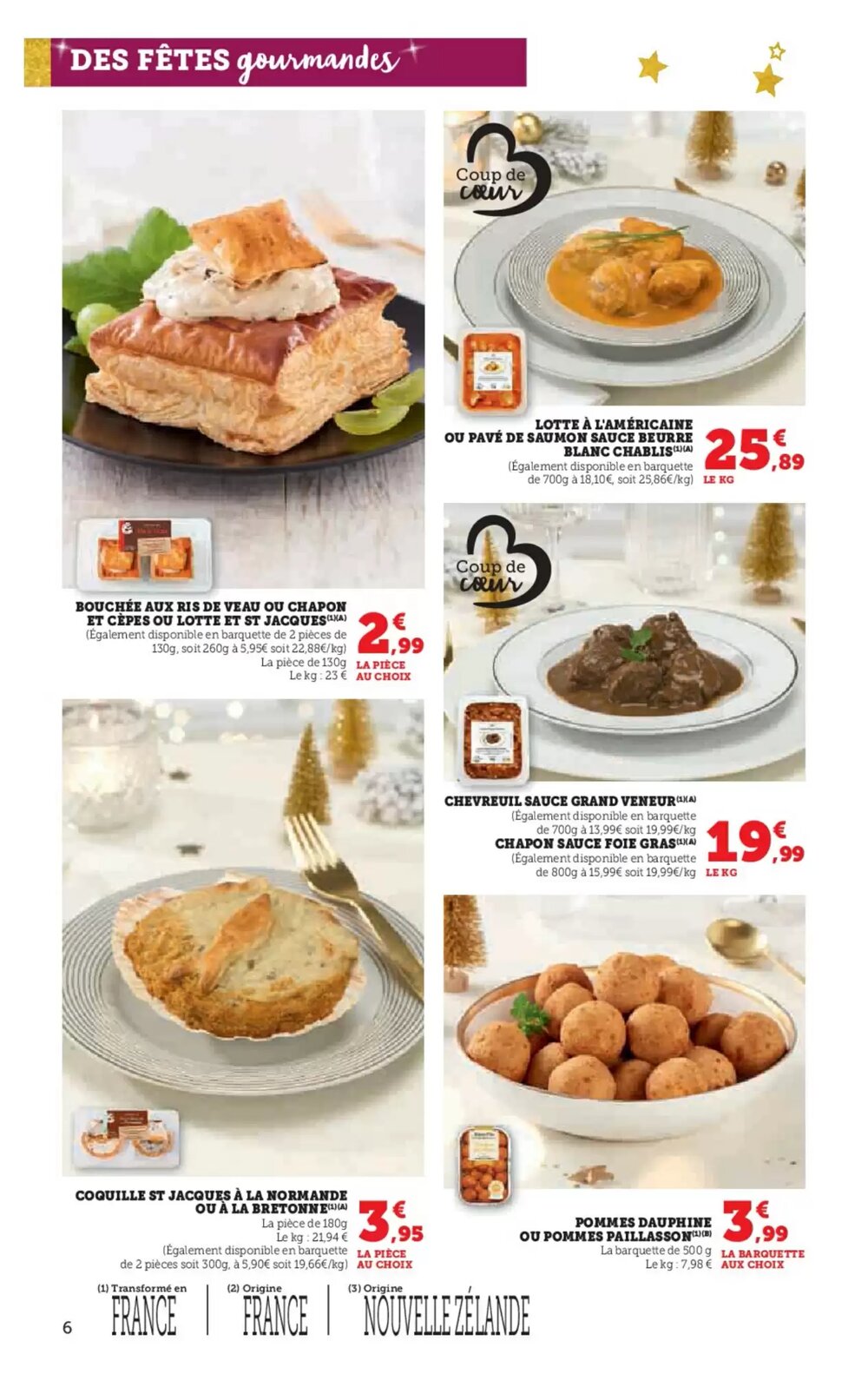 Prospectus promotionnel Super U valable à partir du 17/12/2025 - Page 6.