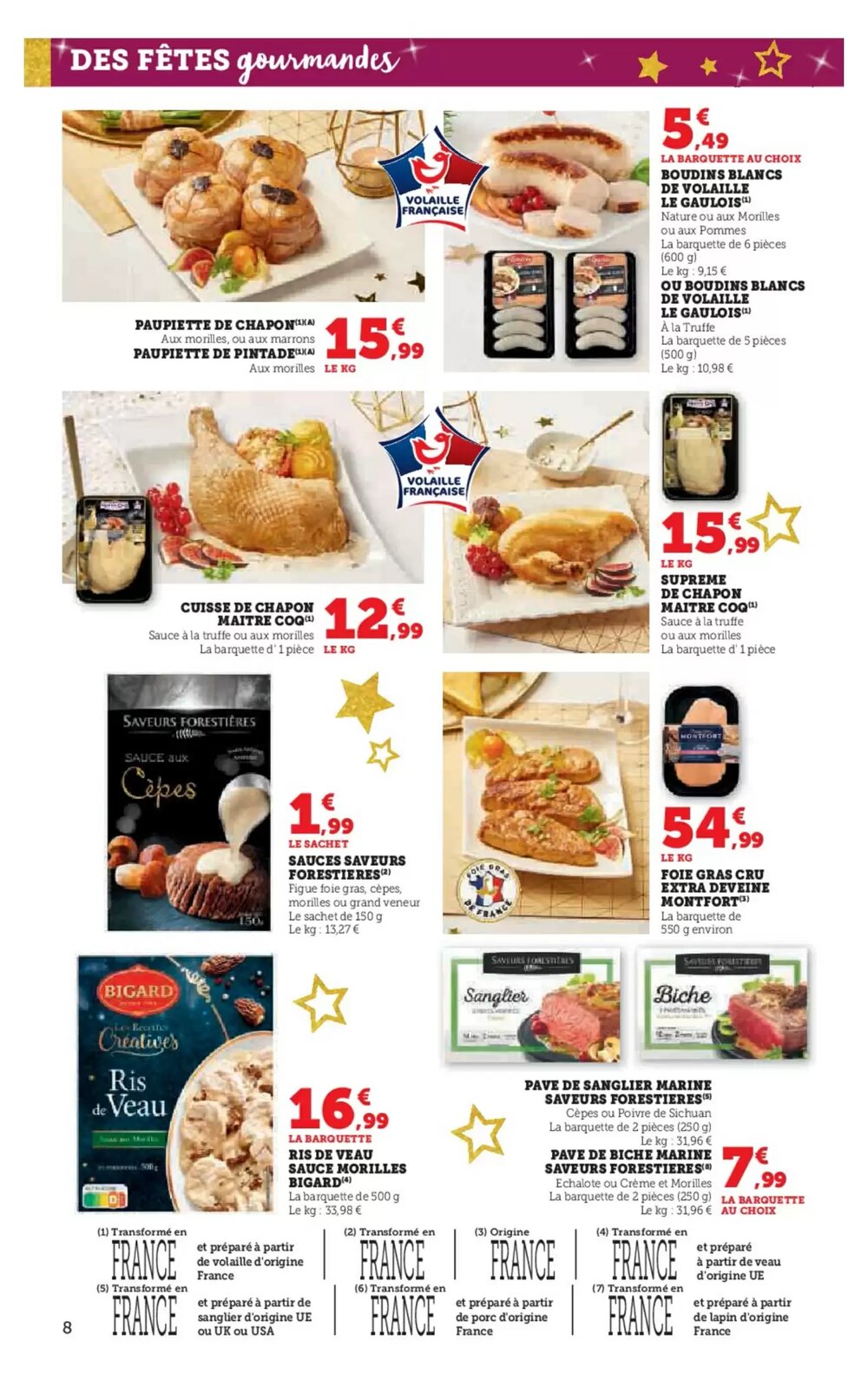 Prospectus promotionnel Super U valable à partir du 17/12/2025 - Page 8.