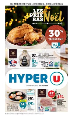 Prospectus promotionnel Hyper U valable à partir du 17/12/2025